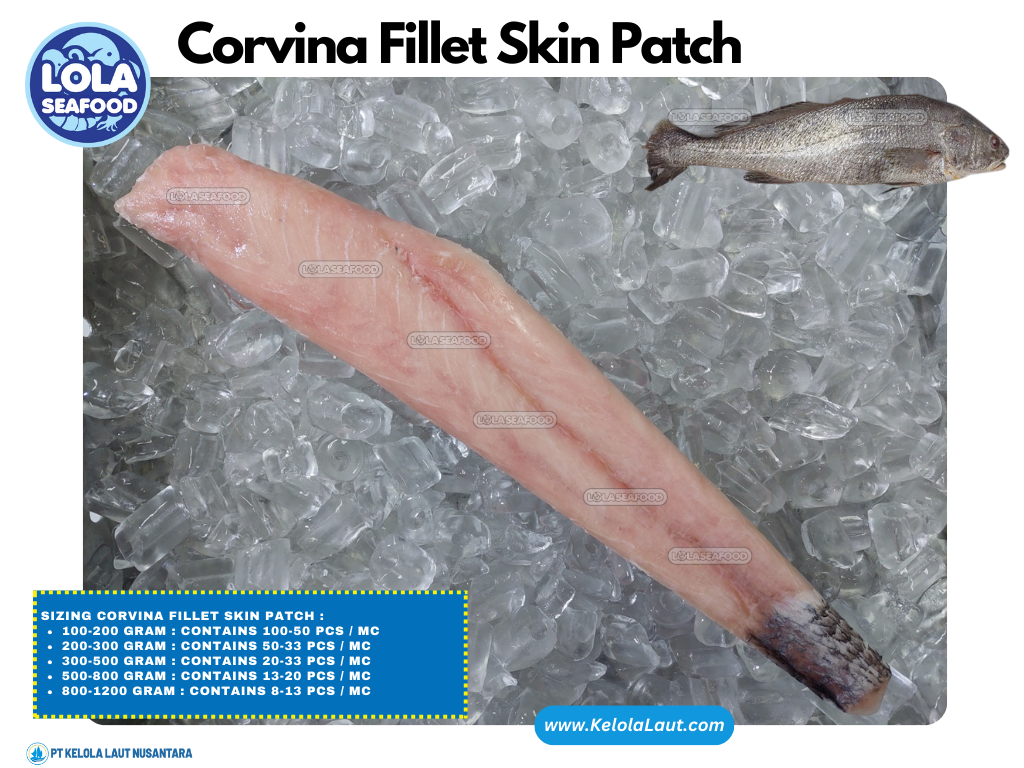 Corvina Fillet Skin Patch