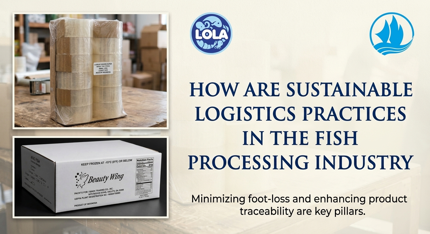 How are Sustainable Logistics Practices in the Fish Processing Industry