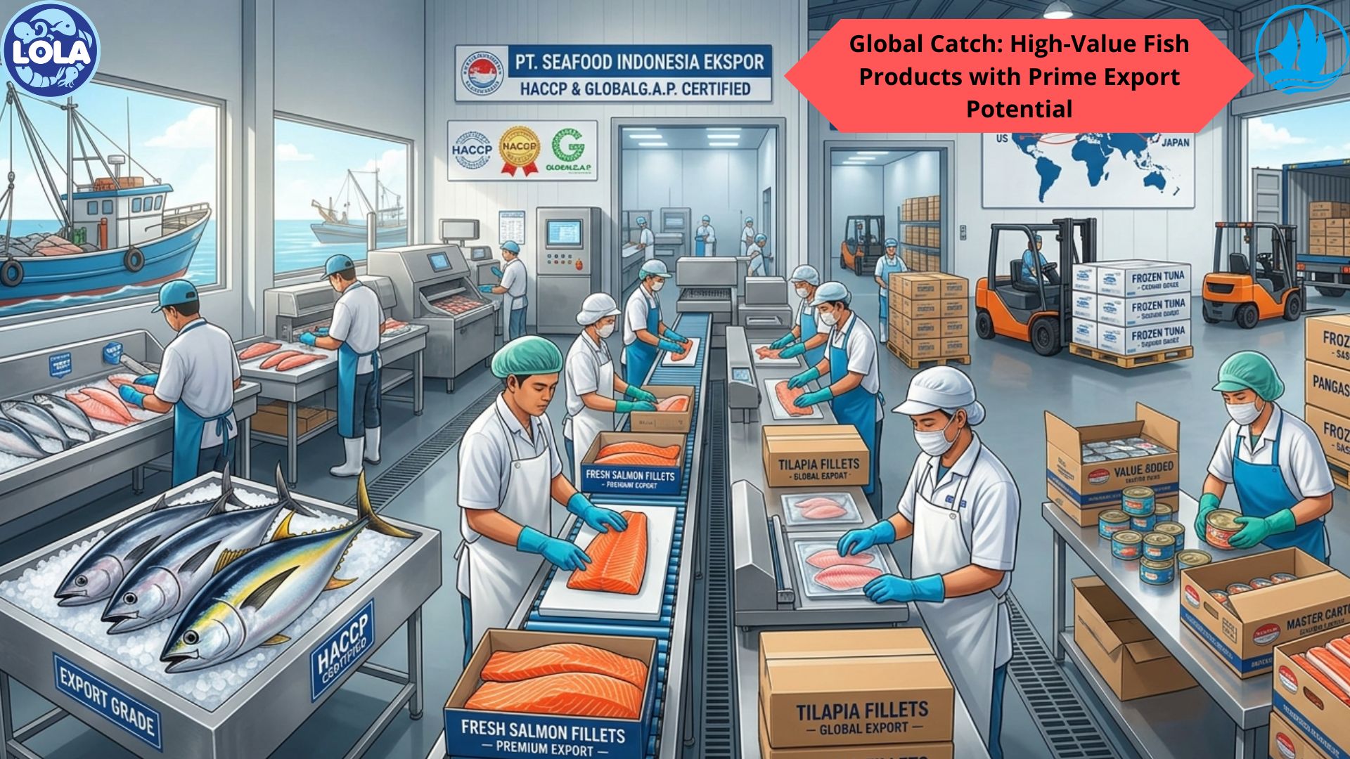 Global Catch: High-Value Fish Products with Prime Export Potential